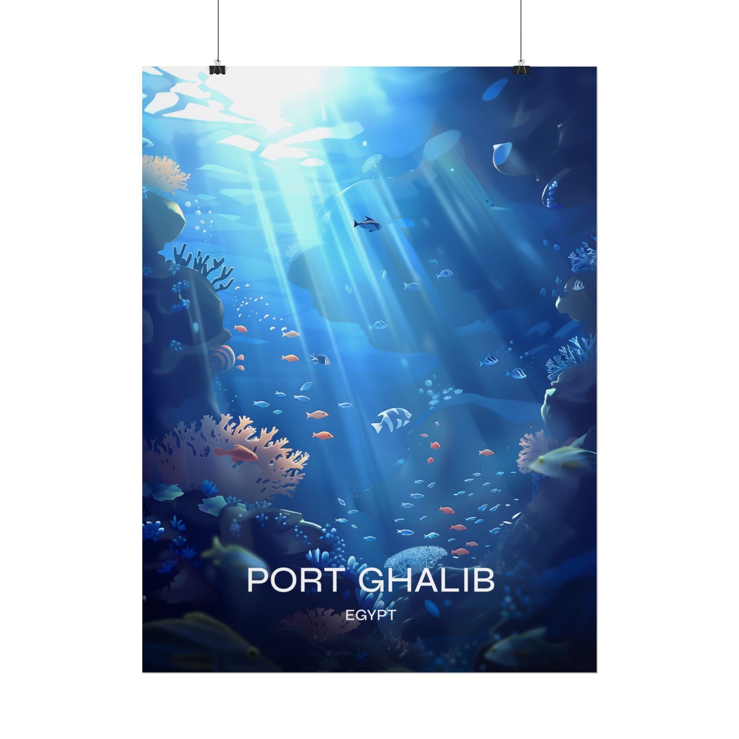 Port Ghalib Egypt Poster