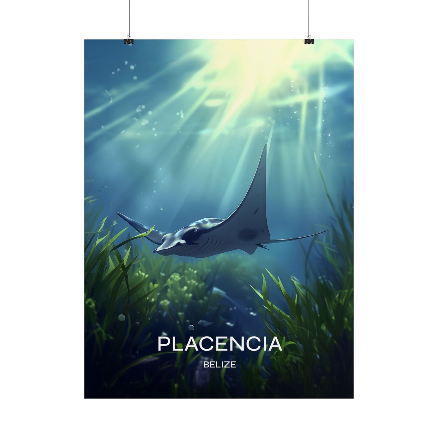 Placencia Belize Poster