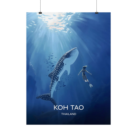 Koh Tao Thailand Poster