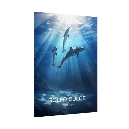 Golfo Dulce Costa Rica Poster