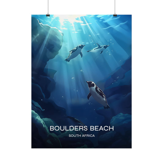 Boulders Beach South Africa Poster