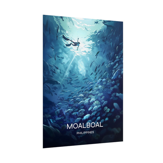 Moalboal Philippines Poster