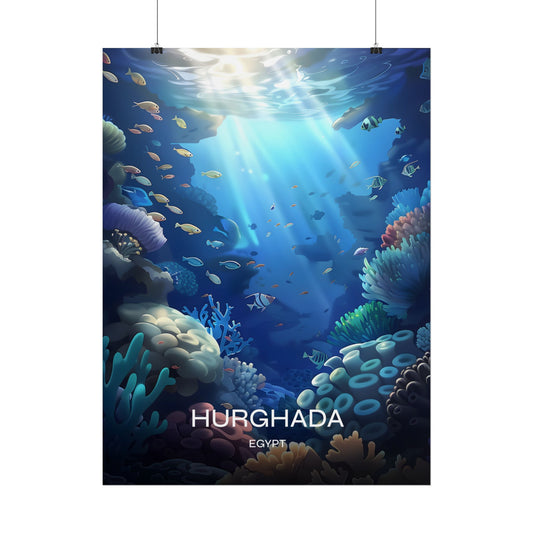 Hurghada Egypt Poster