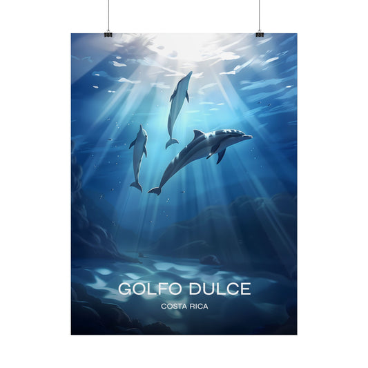 Golfo Dulce Costa Rica Poster
