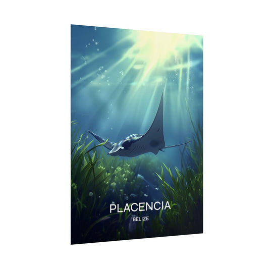 Placencia Belize Poster