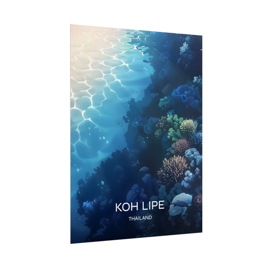Koh Lipe Thailand Poster