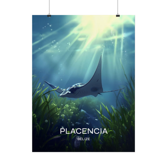 Placencia Belize Poster