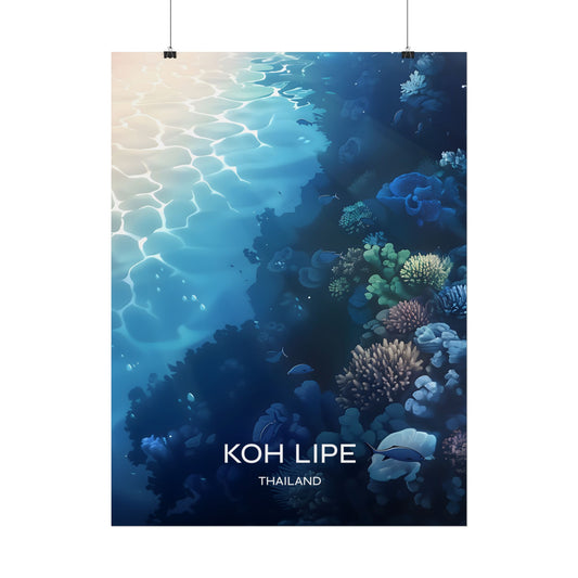 Koh Lipe Thailand Poster