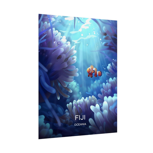 Fiji Oceania Poster
