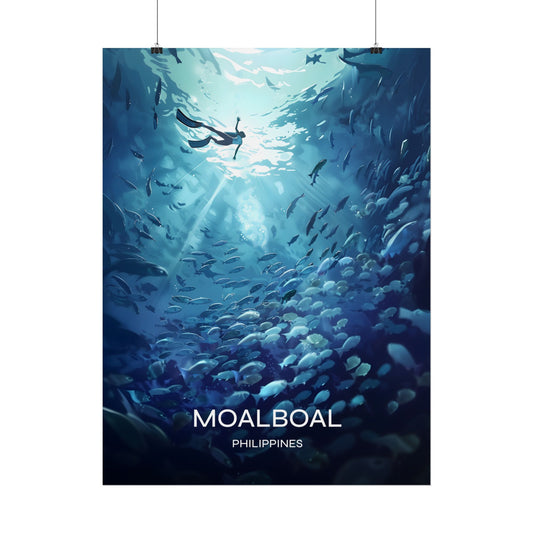 Moalboal Philippines Poster