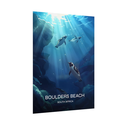 Boulders Beach South Africa Poster