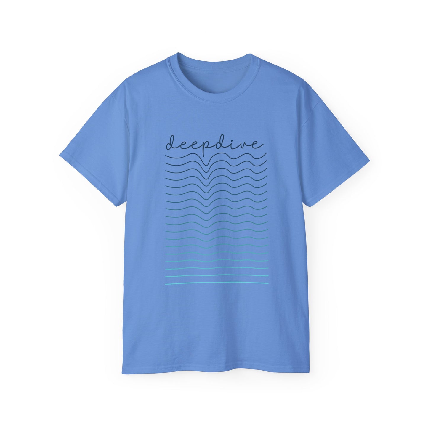 Deep dive waves handwritten