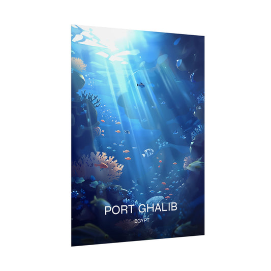 Port Ghalib Egypt Poster