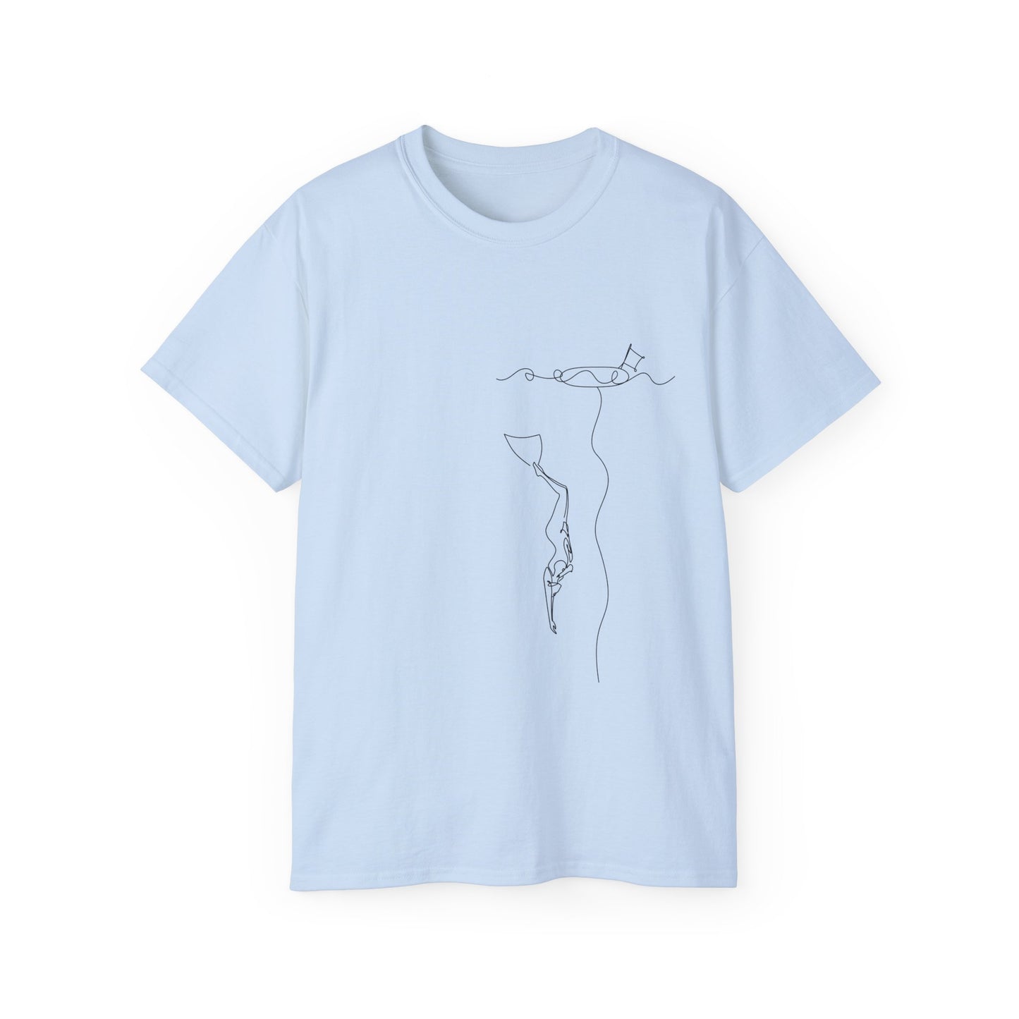 She Dives Linear Along Line