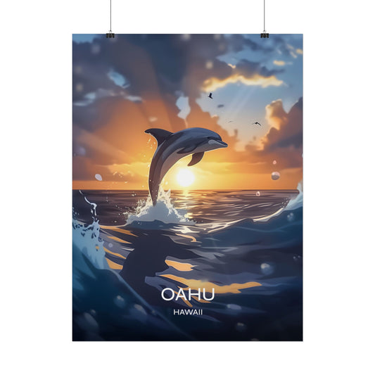 Oahu Hawaii Poster