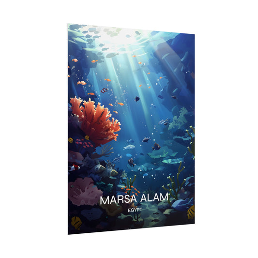 Marsa Alam Coral Reef Poster
