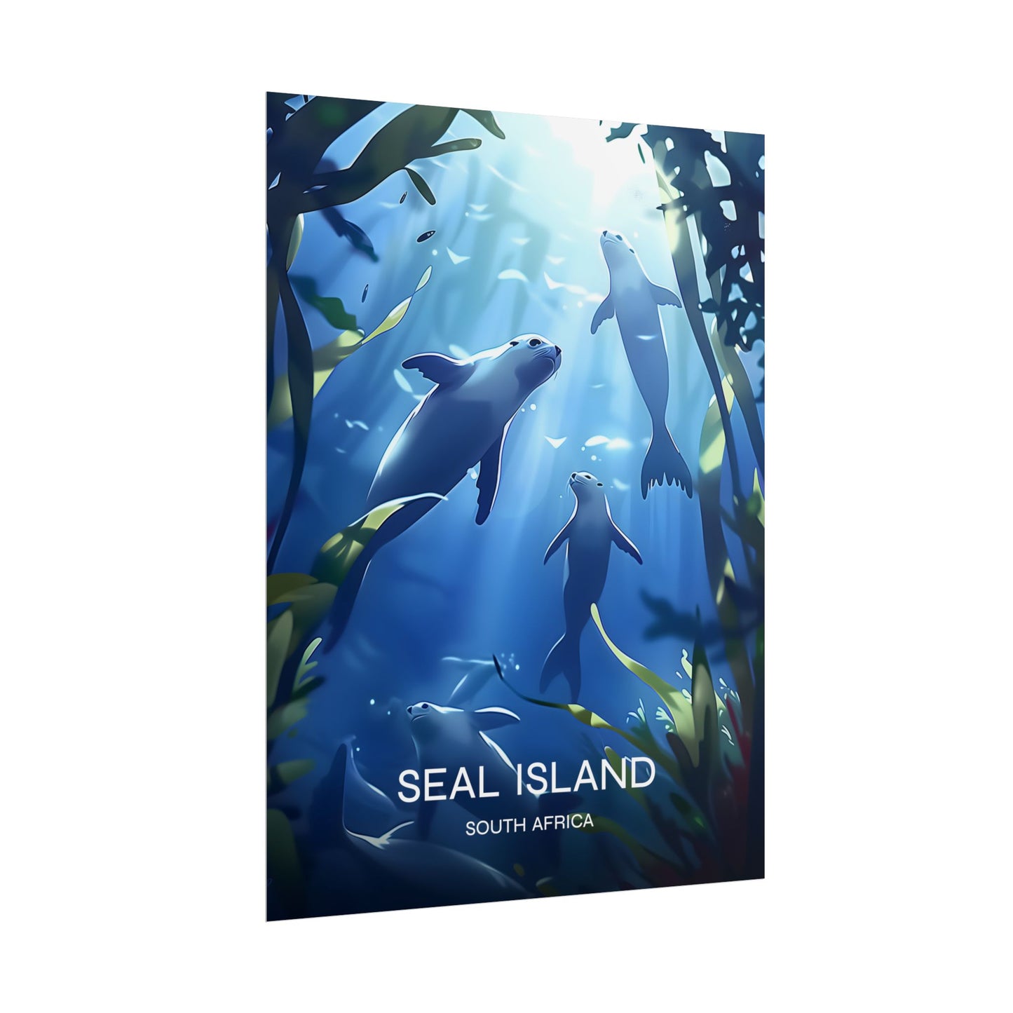 Seal Island South Africa Poster