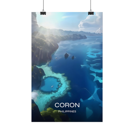 Coron Philippines Poster