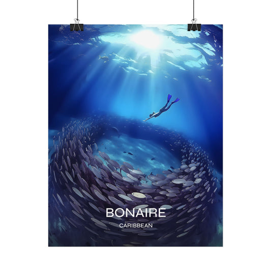Bonaire Caribbean Poster