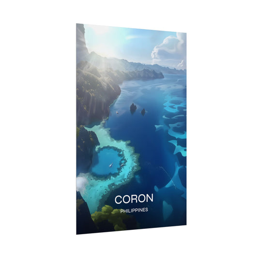 Coron Philippines Poster